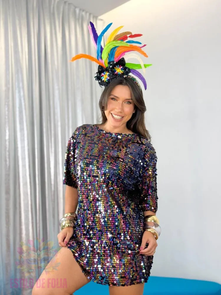 Conjunto Max shirt long + Tiara + Pulseira